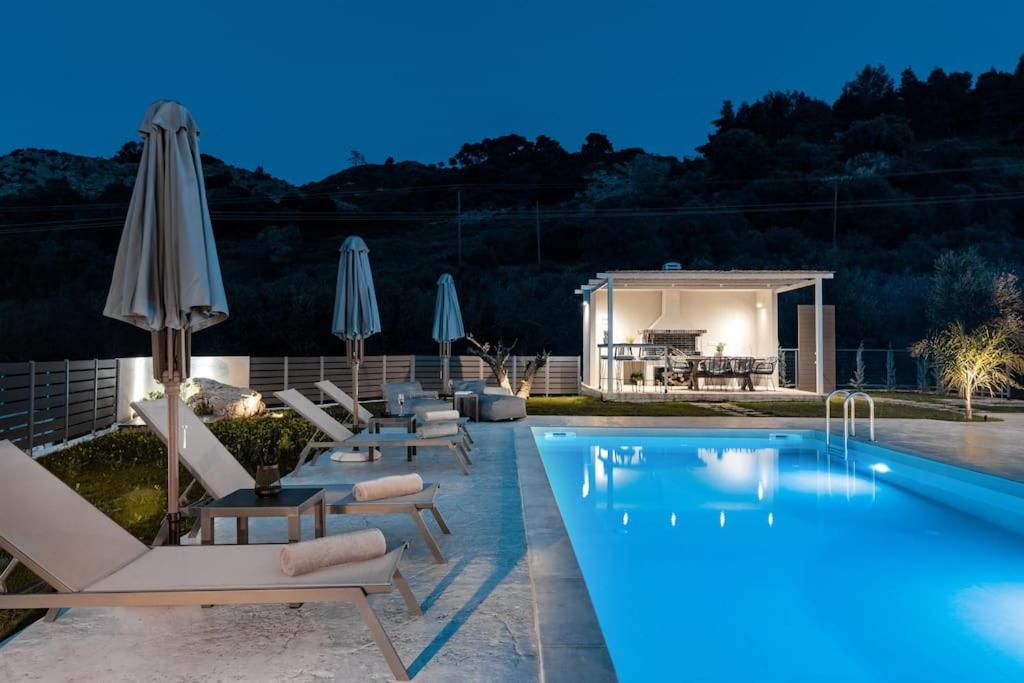 Melissia Luxury Villa Каламакион Экстерьер фото